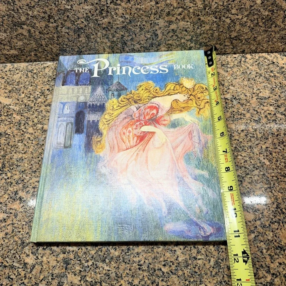 Vintage The Princess Book Ida Chittum Rand McNally 1974 Illustrated Hardcover